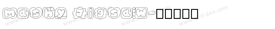mashy Jigsaw字体转换